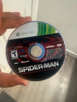 Spider-Man Shattered Dimensions Xbox 360 Disc