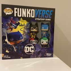 Funko! DC Funko verse Strategy Game (Description)
