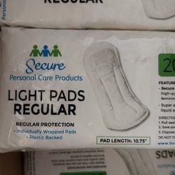 Personal Care Products , Light Pads For Bladder Leaking, Each Pack $3 Or Take All 4 Case For $90