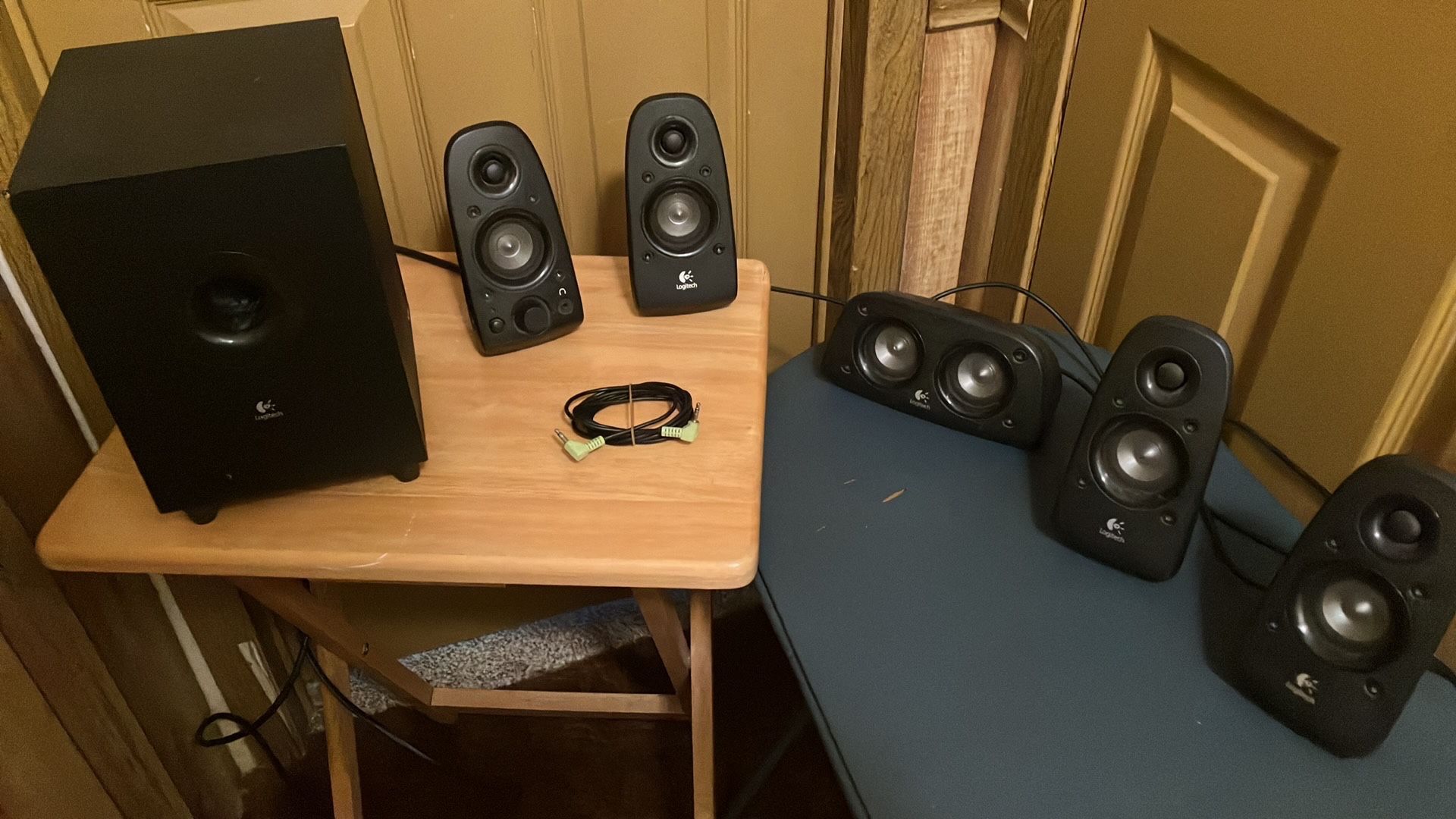 “Logitech” 6 Piece Speaker Set