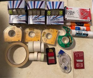 Assorted Office Supplies Set