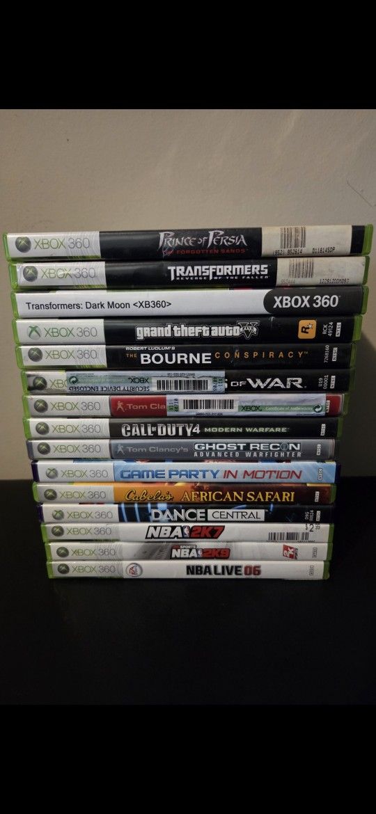 Xbox 360 Games- Bundle/lot of 15 Games for $70