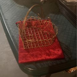 Heart Shap Baskets. 