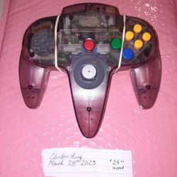 Nintendo N64 Controllers Great Condition Tested And Working