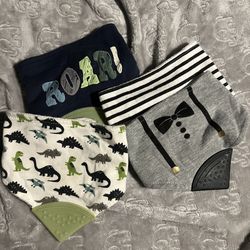 Baby Teething Feeding Bibs 