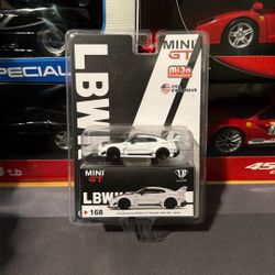 Title: Mini GT LB Silhouette GT-R White #168