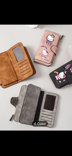 PINK SANRIO HELLO KITTY ZIPPER WALLET