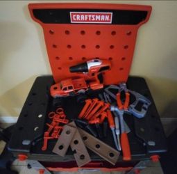 CRAFTMAN toy work bench