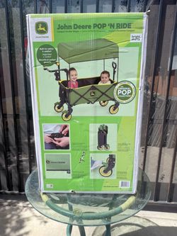 John Deere Pop 'N Ride Compact Stroller Wagon