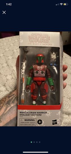 Star Wars Mandalorian Warrior Holiday Edition