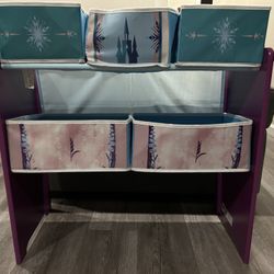 Frozen Organizer And Desk/nightstand