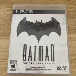 PS3 Batman The Telltale Series 