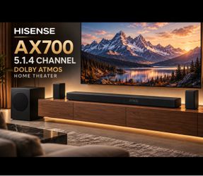Hisense AX700 5.1.4 Dolby Atmos Home Theater System