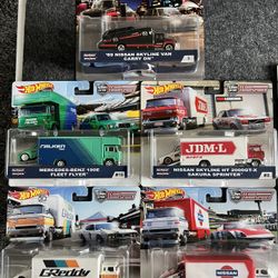 Premium Hot Wheels Team Transports