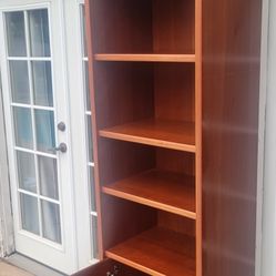 Mid Century Danish Teakwood Bookshelf