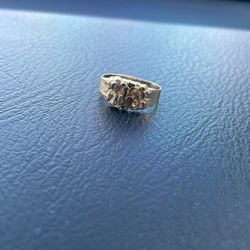 10k Gold Nugget Ring