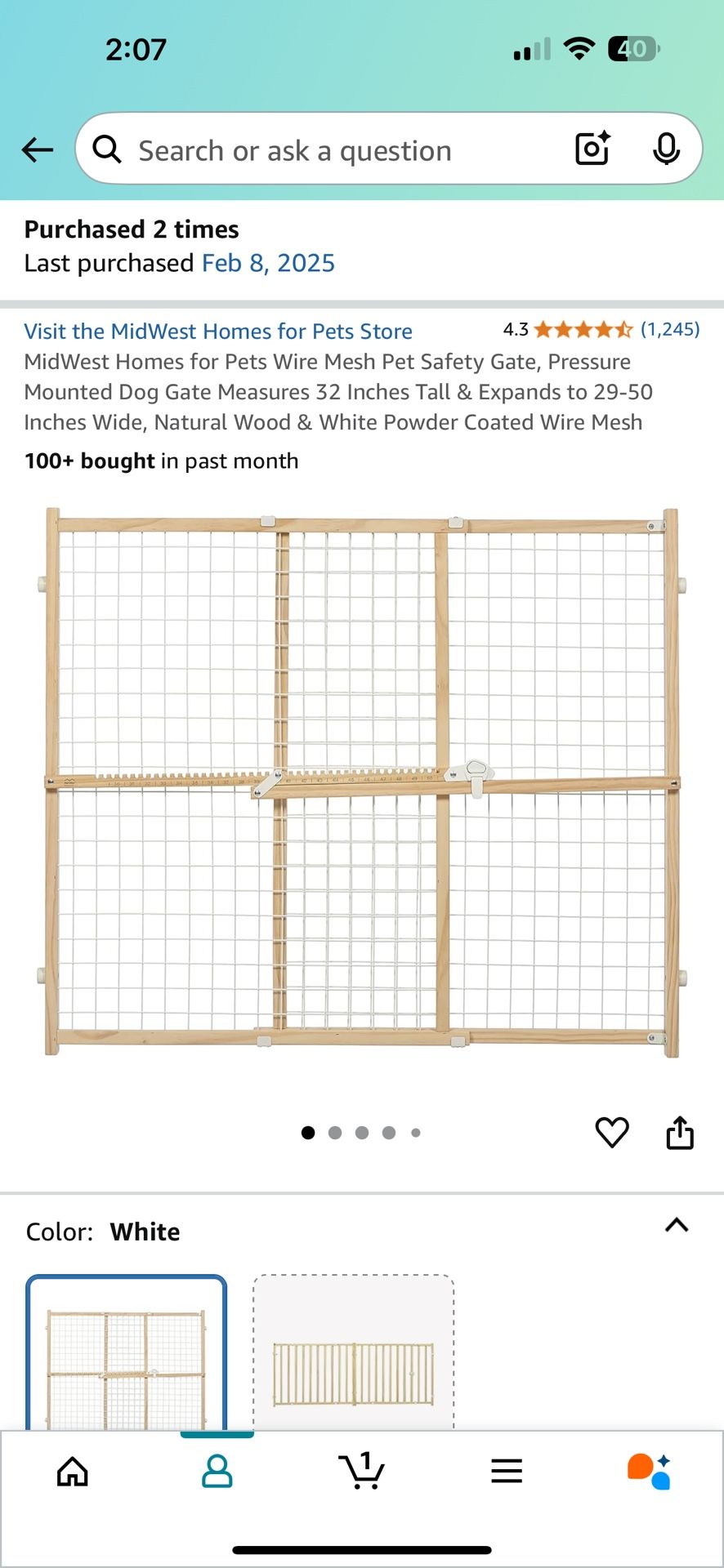 pet safety mesh gate