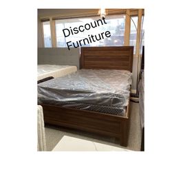 Queen Size BED WITH Mattresses New