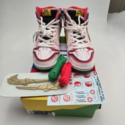 Nike SB Dunk High RX-0 Unicorn Gundam Size 9