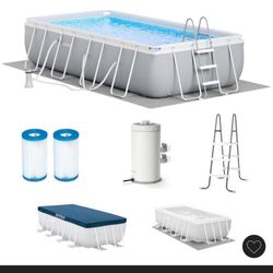 Intex  16ft X 8ft X 42