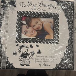 Black & White Girl Scrapbook
