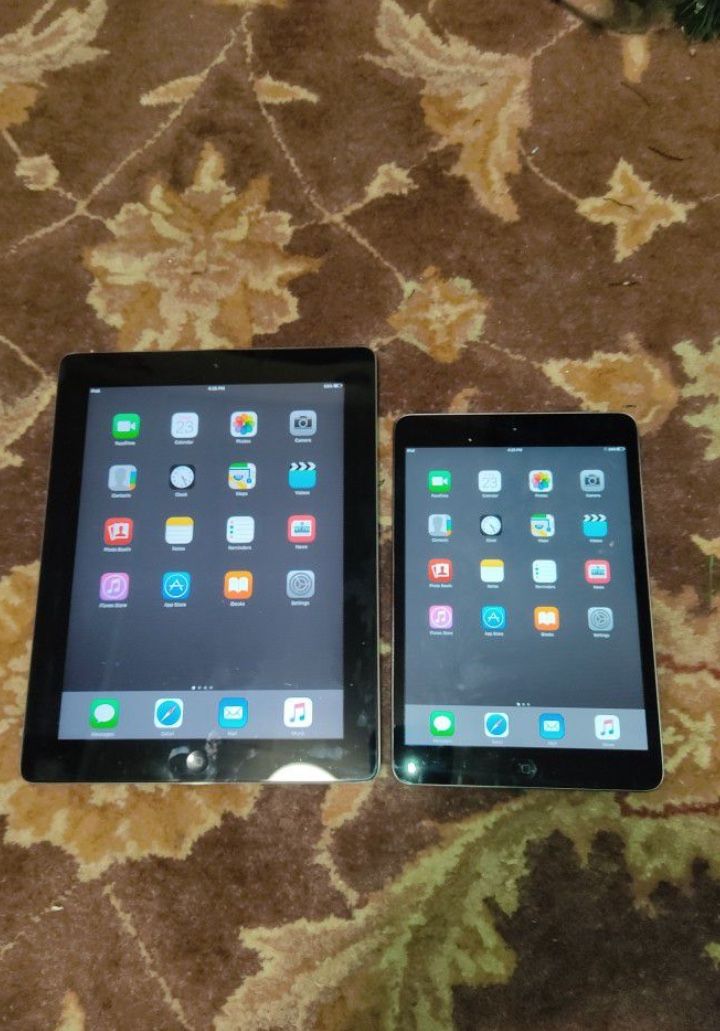 iPad Gen2 9inch iPad Mini 7’ Lot