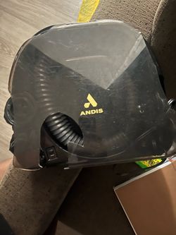 Andis 500-Watt Professional Bonnet Hair Dryer, featured in black.