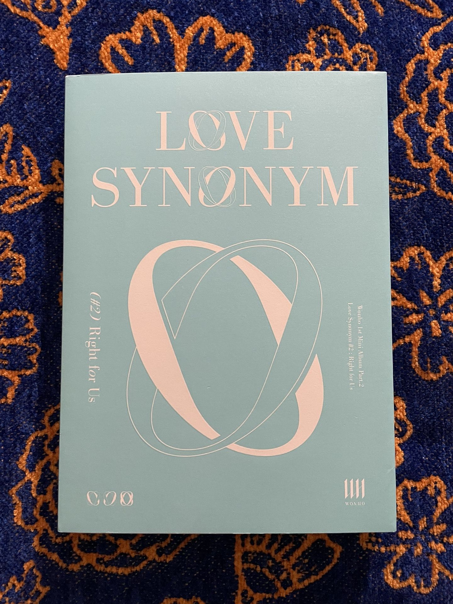 WONHO LOVE SYNONYM 2 RIGHT FOR US 1ST MINI ALBUM PT 2