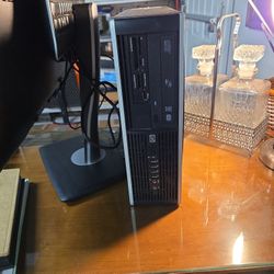 Hp TOWER PC WITH DELL MONITOR KEYBOARD INCLUDED