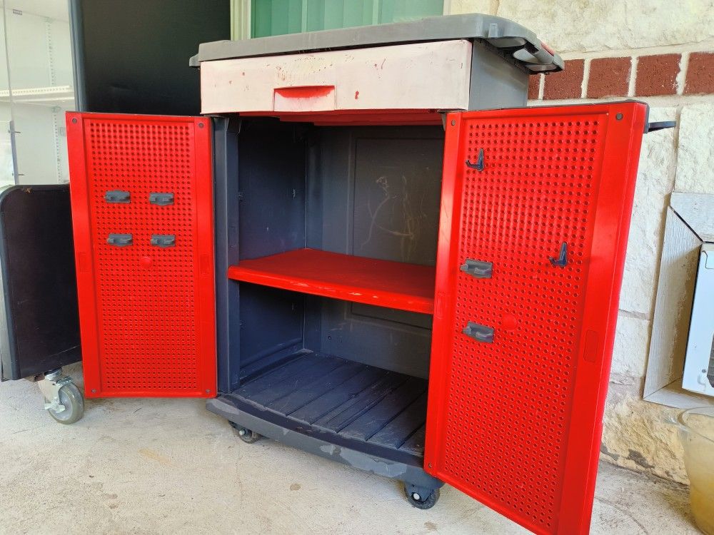 Rolling Tool Cart / Organizing Storage Cabinet!
