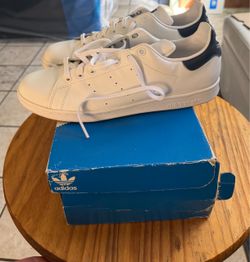 Adidas Stan Smith White Navy Sneakers