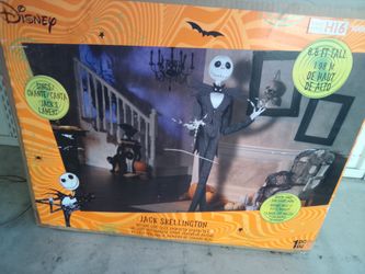 Disney Jack Skellington 6.5 Ft Animated Halloween Decoration