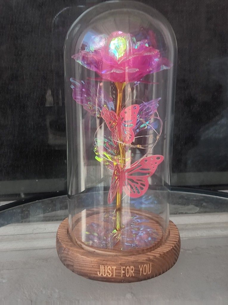 Stunning Galaxy Forever Rose – Perfect Easter or Wedding Gift!