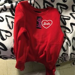 Barbie Valentine ❤️ Sweatshirt  NWT