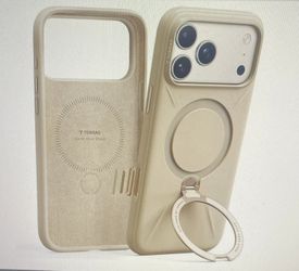 Torras Ostand Case for iPhone 17 Pro Max Dune Beige