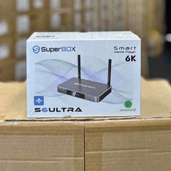 SUPERBOX S6 ULTRA - FULLY LOADED WITH 2000+ CHANNELS SPORTS PPVS MOVIES SERIES AND MORE