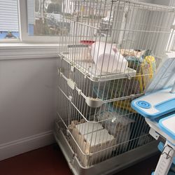 Rabbit Or Chinchilla Cage 