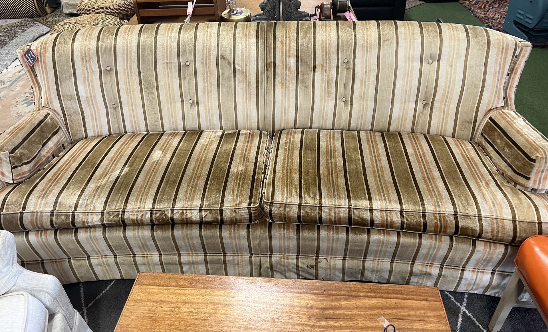 Vintage 60’s Velvet Couch