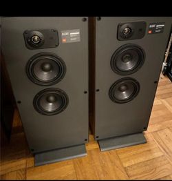 JBL 630T Speakers 150W Floors 1984-89 WOOD VENEER