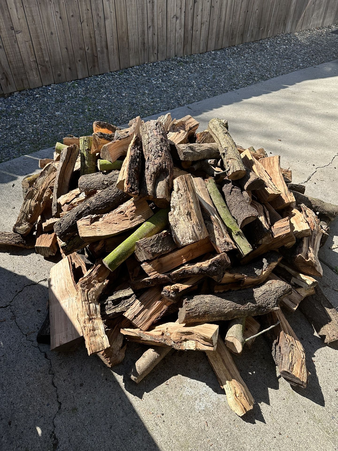 Almond Firewood 