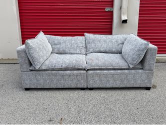 Albany Park Modular Sofa | Light Gray Couch*FREE DELIVERY 🚚