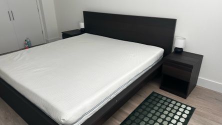 King Bed Frame with Storage Drawers - Needs to go ASAP