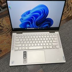 Lenovo C740-14IML 81TC i5-10210U 2.11GHZ  8GB RAM 256GB SSD 14" FHD Touch Windows 11  Tablet PC Laptop