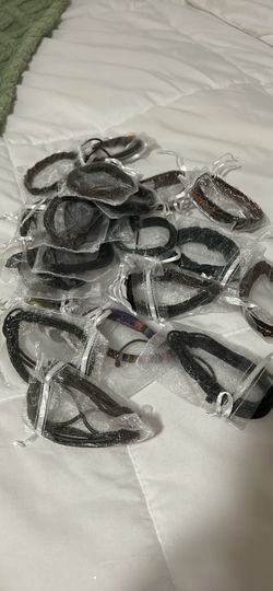 Bulk Lot Braided Bracelets New in Bags