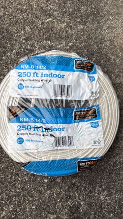 indoor copper wire 14/2. 250ft