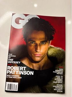 ROBERT PATTINSON - THE ODYSSEY - GQ MAGAZINE - SUMMER 2026 -