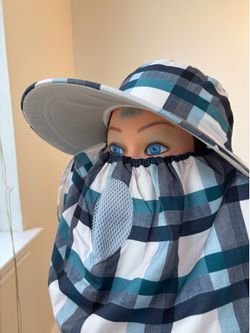 Sun Visor / Sun hat - Sunblock face cover mask