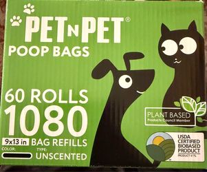 Pet Poop Bags rolls