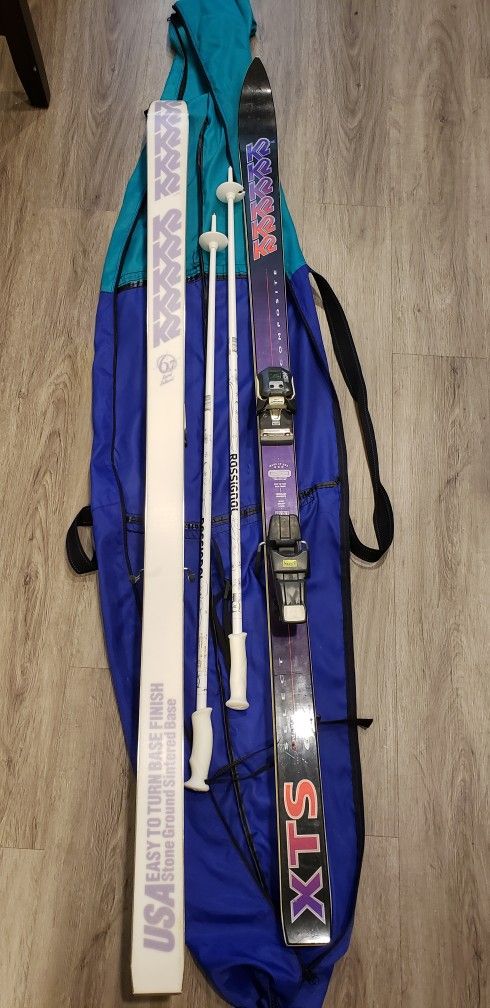 K2 Ski With Poles