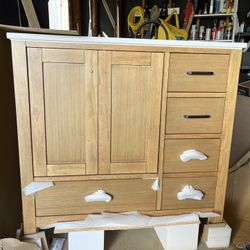 36” Bathroom vanity with top. 